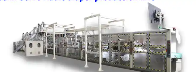 Semi-Servo Baby Diaper Production Line